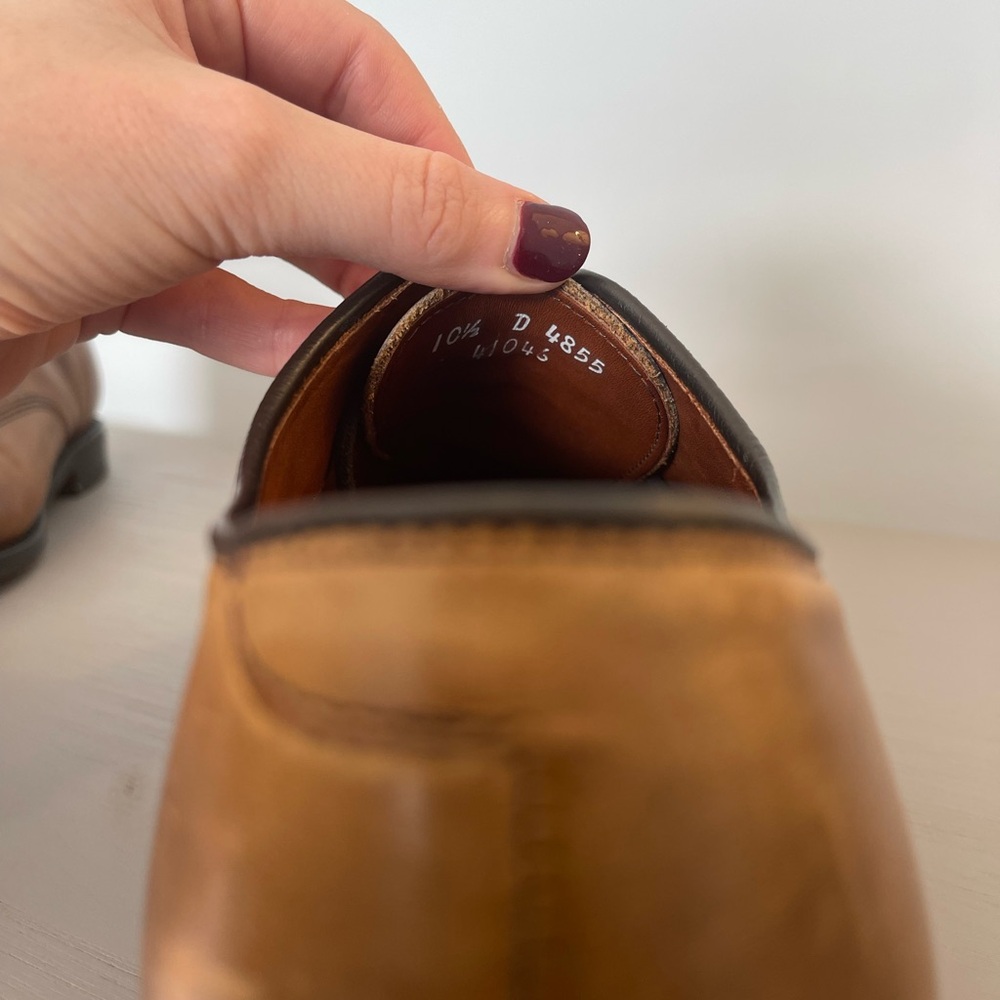 Allen Edmonds Park Avenue Cap-Toe Oxford Men’s Dress Shoe 10.5D - Picture 13 of 14